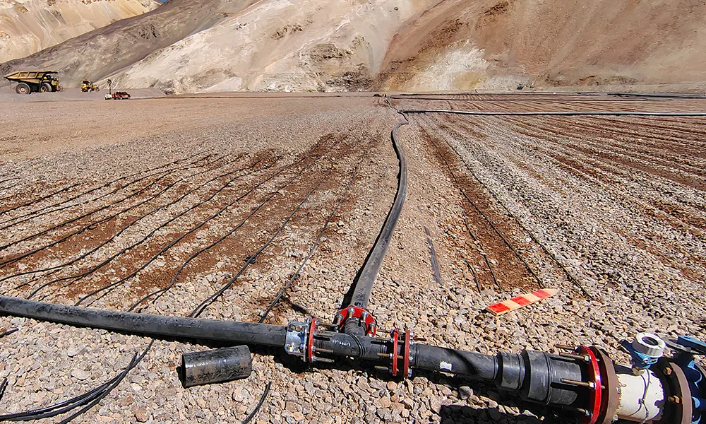 Greater Efficiency and Safety in Leaching with Pexgol Pipes
