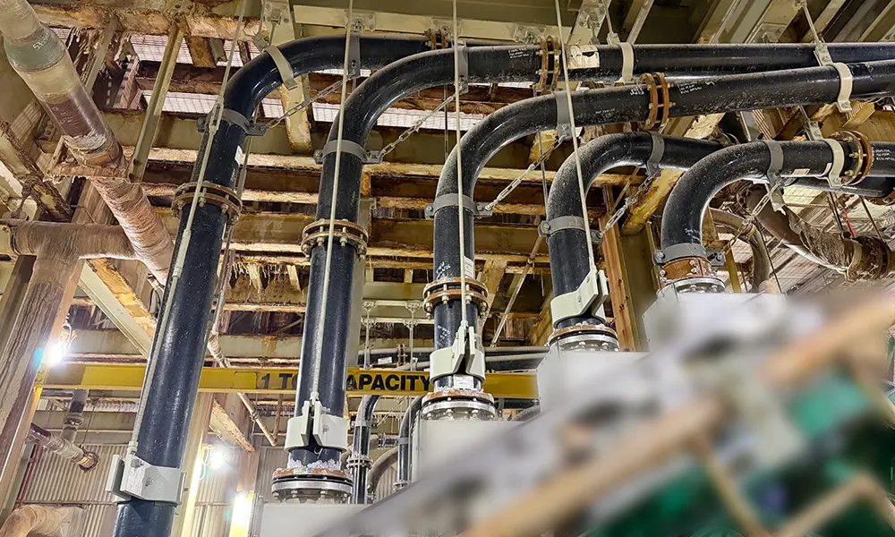 Pexgol Replaces Short-Lived HDPE in Coarse Tailings Service