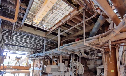 Replacing Steel for PE-X Pipes to Transported Processed Water.