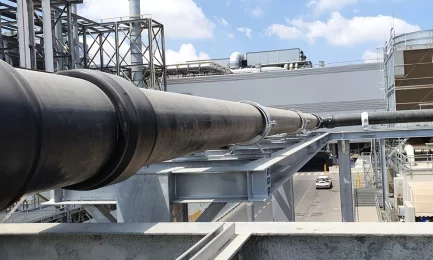 Installation of a New Pexgol Pipeline to Provide Cold Water for a External Chiller System.