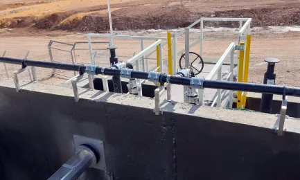 The Original Design for a Wastewater Treatment Plant included Stainless Steel Pipes, but after discovering the Superior Capabilities of Pexgol Pipes, the Entire Facility was Switched Over.