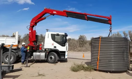 Changing carbon steel for efficiency: Pexgol PE-X pipes in Aconcagua Energía
