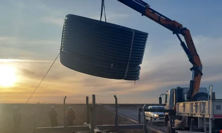 Enhancing Efficiency and Durability in the Construction of Aerial Pipelines.
