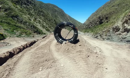 Dalvian SA Implements Pexgol for Potable Water Pipeline in the Mountains.