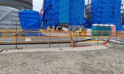 600 Meters Installed in a Day: Pexgol Delivers for Kiewit in Power Project.