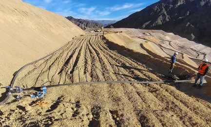 Minas Argentinas Replaces HDPE with Pexgol in Its Secondary Leaching Project