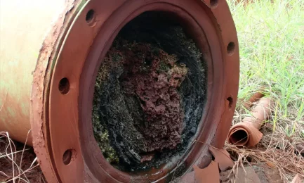 Транспортировка воды c сульфидными и кобальтовыми частицами