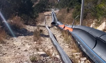 Replacement of a HDPE Pipe for a Pexgol Pipe