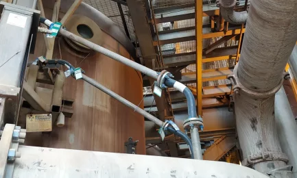 Replacement of Titanium Pipes by Pexgol Pipes to Transport Acid Solution.