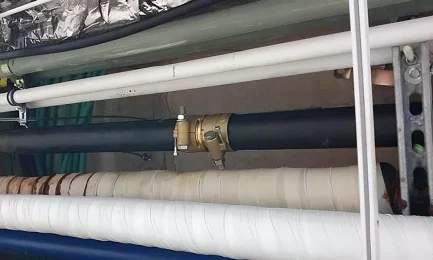 Installation of Pexgol Pipes for a Free Chlorine Potable Water Supply.